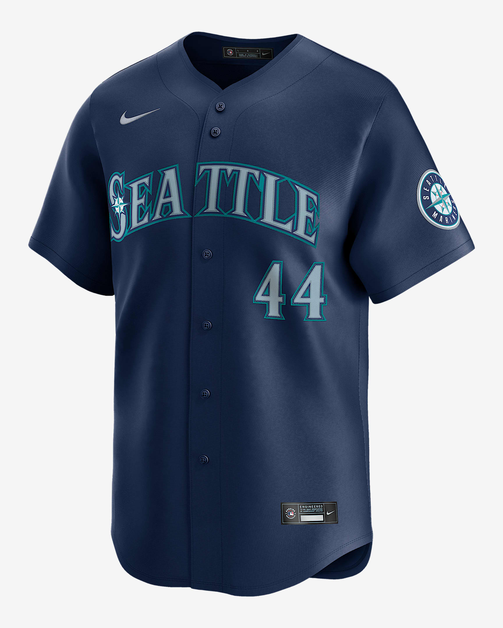 Men's Mariners Jersey Majestic Seattle Mariners Vintage Ken